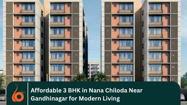 Affordable 3 BHK in Nana Chiloda Near Gandhinagar for Modern Living